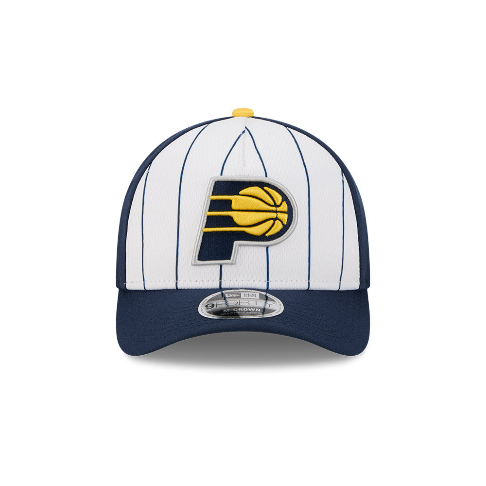 Indiana Pacers Hat - 2025 Tip-Off 9Forty M-Crown A-Frame Snapback Cap - New Era